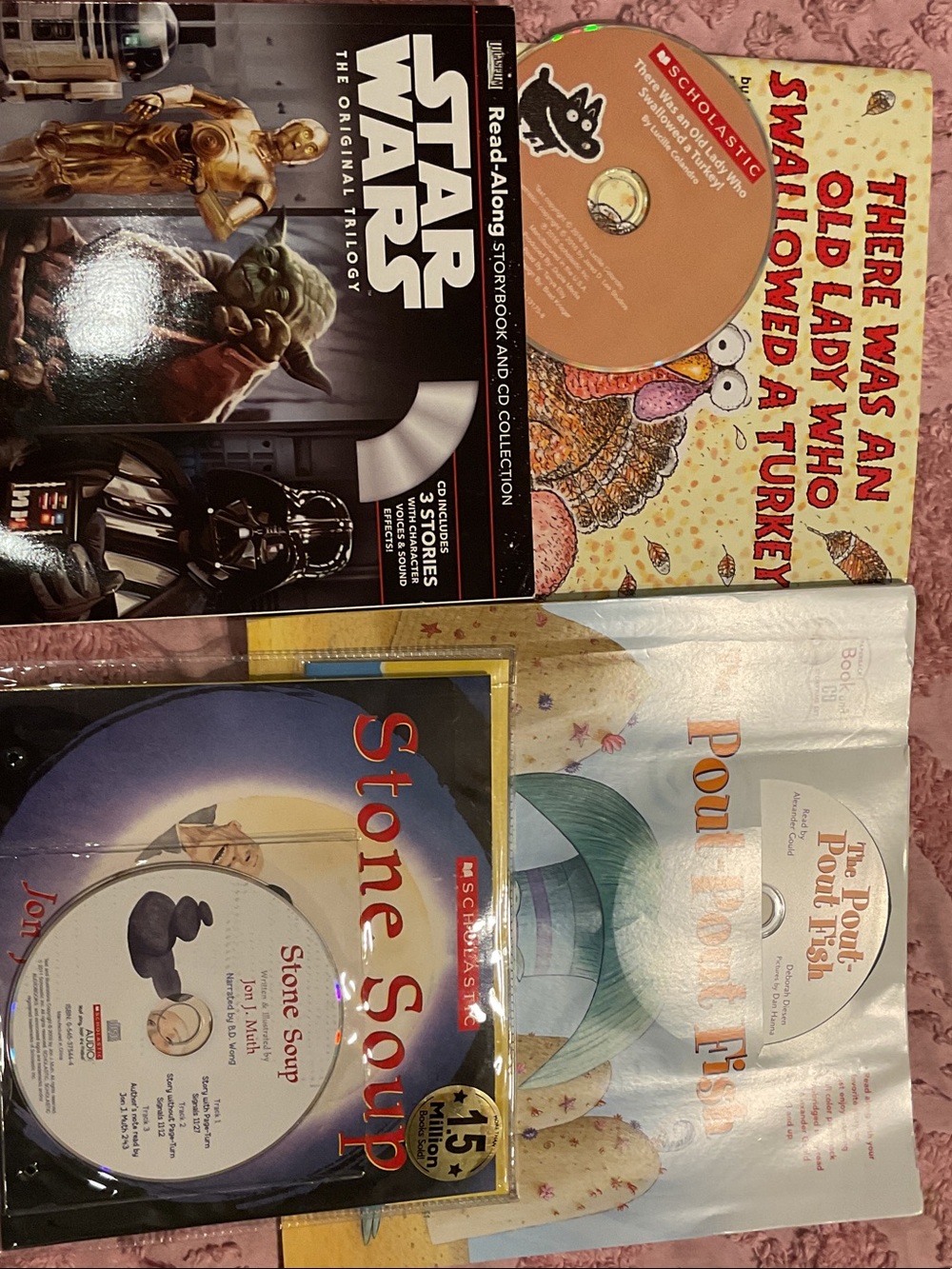 Scholastic Storybook CD Collection - Children's Read-Along Books in Multi-Color